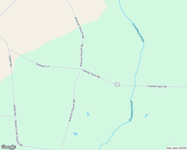 map of restaurants, bars, coffee shops, grocery stores, and more near 1034 Family Farm Road in Bennettsville