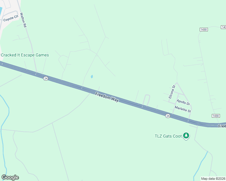 map of restaurants, bars, coffee shops, grocery stores, and more near 969 Freedom Way in Hubert