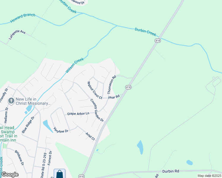 map of restaurants, bars, coffee shops, grocery stores, and more near 486 Thomason Road in Fountain Inn