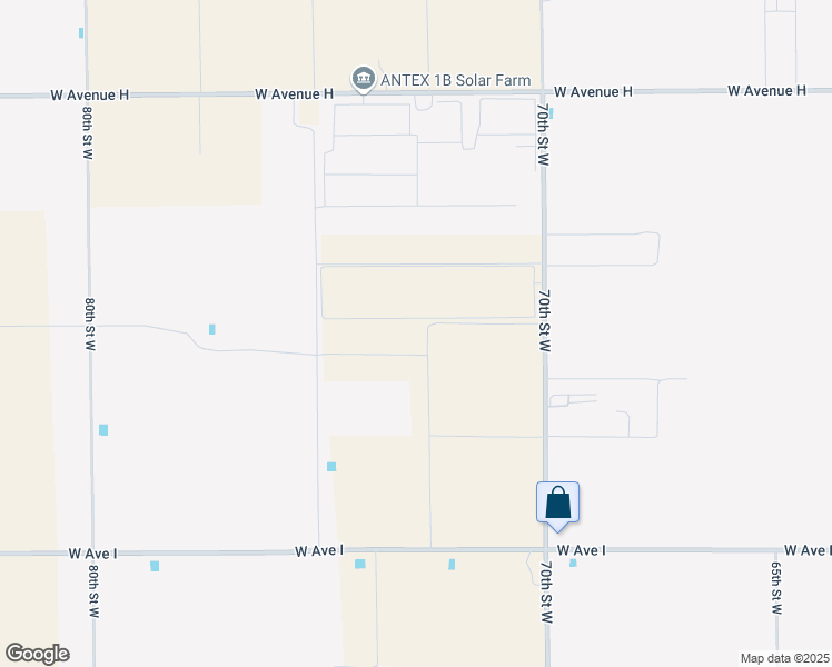 map of restaurants, bars, coffee shops, grocery stores, and more near 45501 72nd Street West in Lancaster