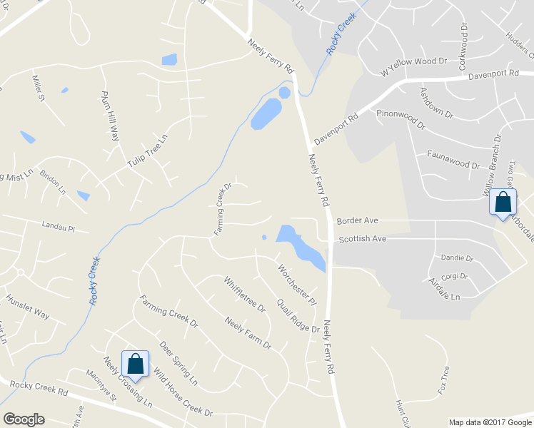 map of restaurants, bars, coffee shops, grocery stores, and more near 23 Dapple Gray Court in Simpsonville