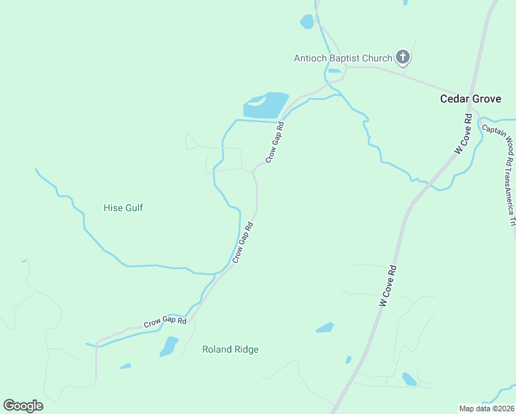 map of restaurants, bars, coffee shops, grocery stores, and more near 996 Crow Gap Road in Chickamauga