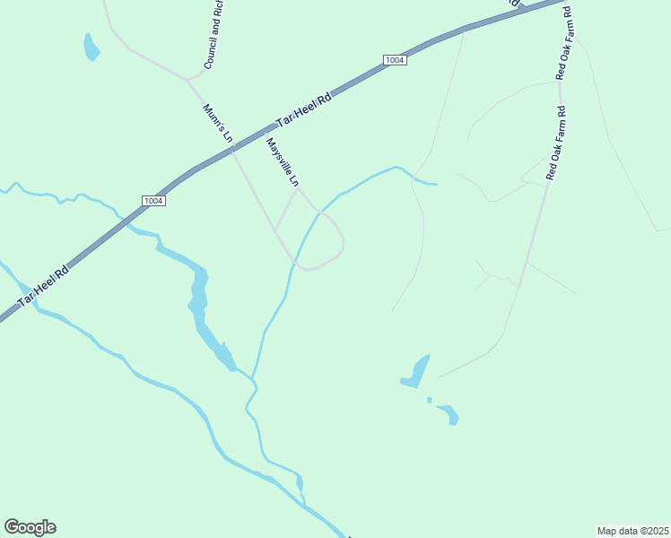 map of restaurants, bars, coffee shops, grocery stores, and more near 449 Maysville Lane in Tar Heel