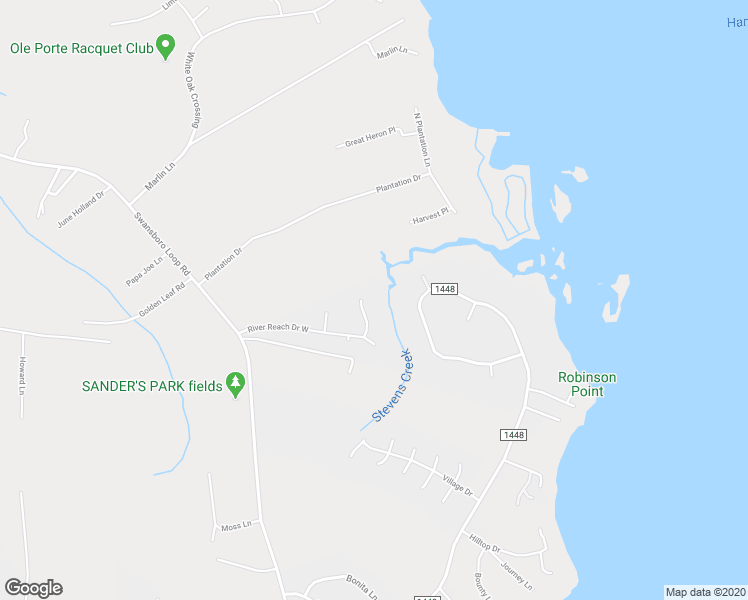 map of restaurants, bars, coffee shops, grocery stores, and more near 410 Tasha Terrace in Swansboro