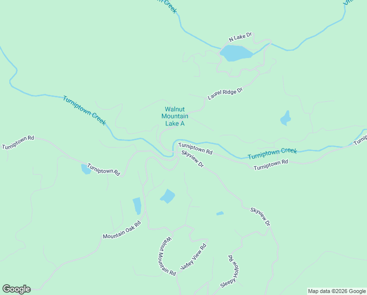 map of restaurants, bars, coffee shops, grocery stores, and more near 3808 Turniptown Road in Ellijay