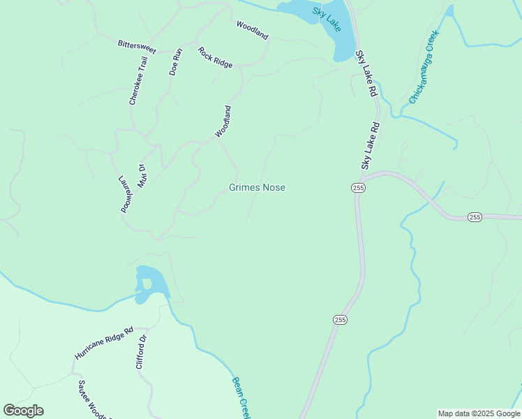 map of restaurants, bars, coffee shops, grocery stores, and more near 45 Grimes Nose in Sautee Nacoochee