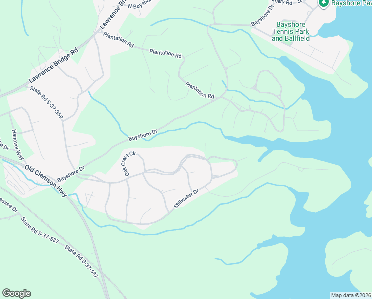 map of restaurants, bars, coffee shops, grocery stores, and more near 1247 Stillwater Drive in Seneca