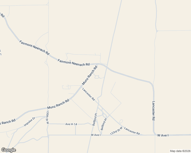 map of restaurants, bars, coffee shops, grocery stores, and more near 45740 Munz Ranch Road in Lancaster