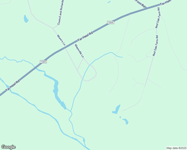 map of restaurants, bars, coffee shops, grocery stores, and more near 422 Maysville Lane in Tar Heel