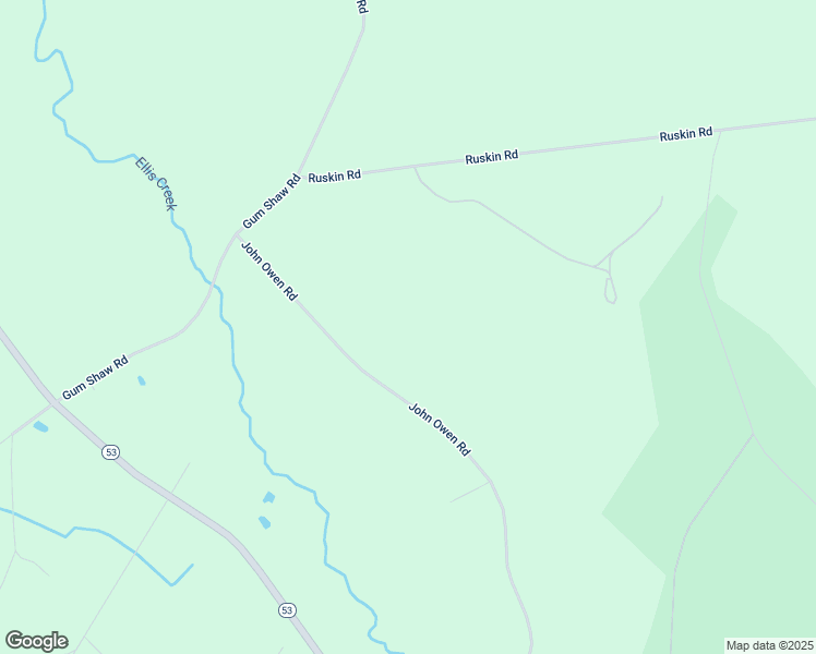 map of restaurants, bars, coffee shops, grocery stores, and more near John Owen Road in Bladen County