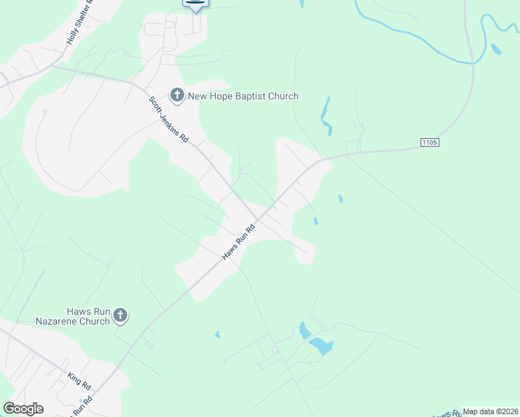 map of restaurants, bars, coffee shops, grocery stores, and more near 628 Haws Run Road in Jacksonville