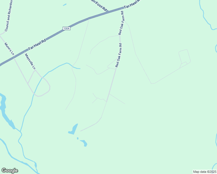 map of restaurants, bars, coffee shops, grocery stores, and more near 686 Red Oak Farm Road in Tar Heel