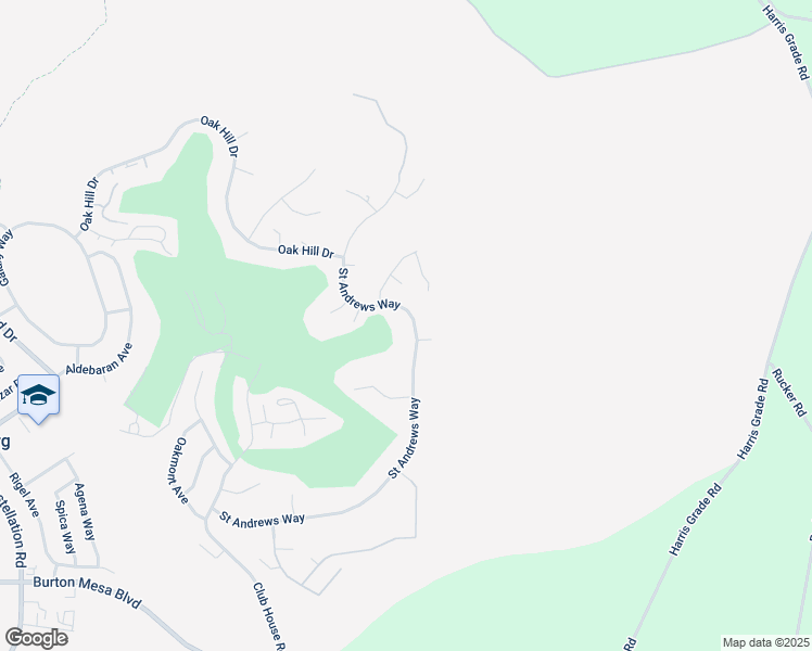 map of restaurants, bars, coffee shops, grocery stores, and more near 579 Saint Andrews Way in Lompoc