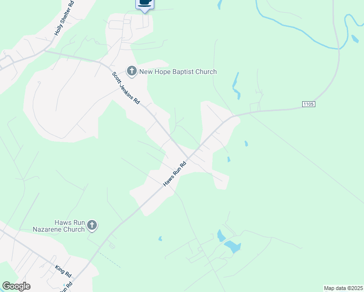 map of restaurants, bars, coffee shops, grocery stores, and more near 112 Scott-Jenkins Road in Jacksonville