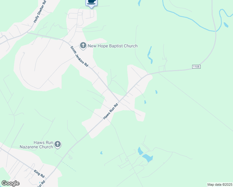 map of restaurants, bars, coffee shops, grocery stores, and more near 112 Scott-Jenkins Road in Jacksonville