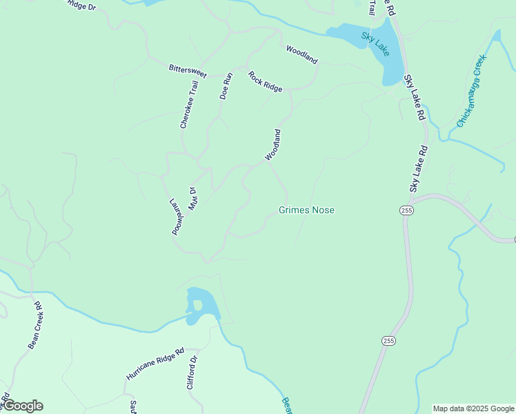 map of restaurants, bars, coffee shops, grocery stores, and more near 145 Laurelwood in Sautee Nacoochee
