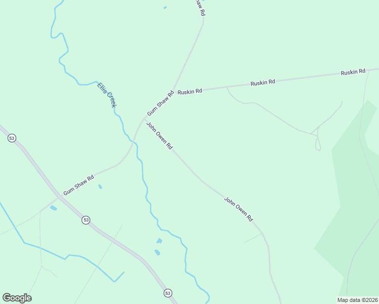 map of restaurants, bars, coffee shops, grocery stores, and more near 181 John Owen Road in White Oak