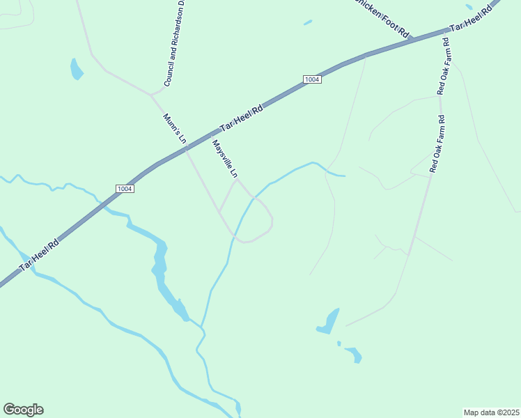 map of restaurants, bars, coffee shops, grocery stores, and more near 310 Maysville Lane in Tar Heel