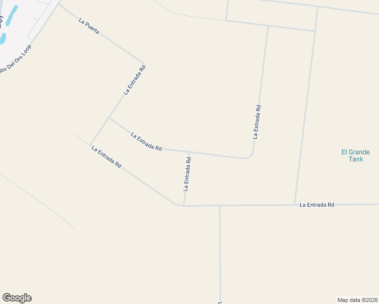 map of restaurants, bars, coffee shops, grocery stores, and more near La Estrada Road in Valencia County