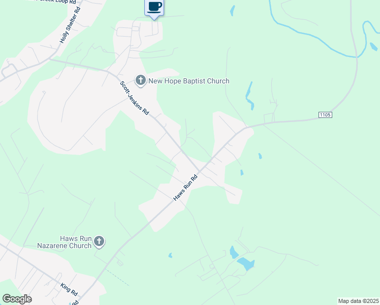 map of restaurants, bars, coffee shops, grocery stores, and more near 120 Scott-Jenkins Road in Jacksonville