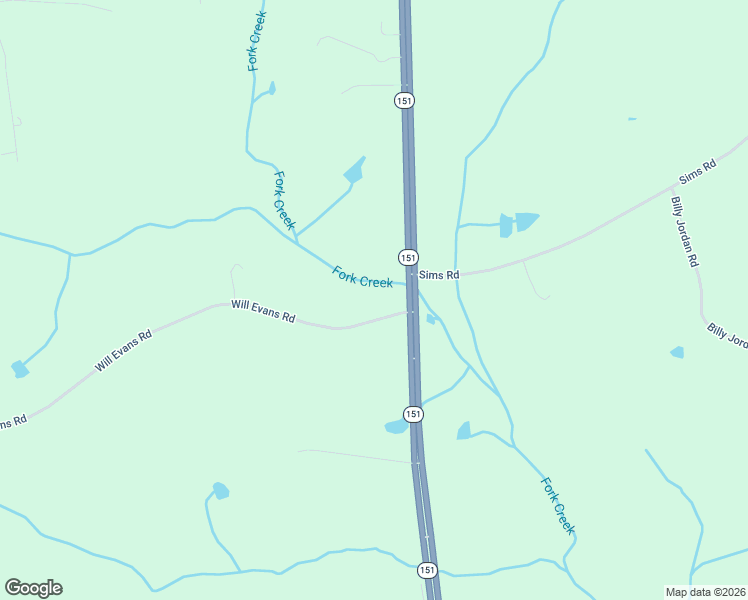 map of restaurants, bars, coffee shops, grocery stores, and more near 62 Will Evans Road in Jefferson