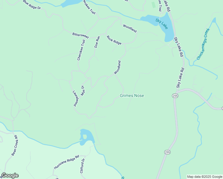 map of restaurants, bars, coffee shops, grocery stores, and more near 145 Laurelwood in Sautee Nacoochee