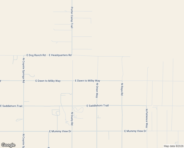 map of restaurants, bars, coffee shops, grocery stores, and more near 11974 North Orion Way in Prescott Valley