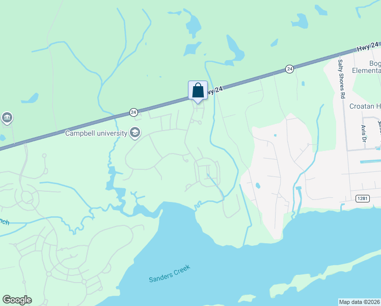 map of restaurants, bars, coffee shops, grocery stores, and more near Bogue Watch Drive in Newport