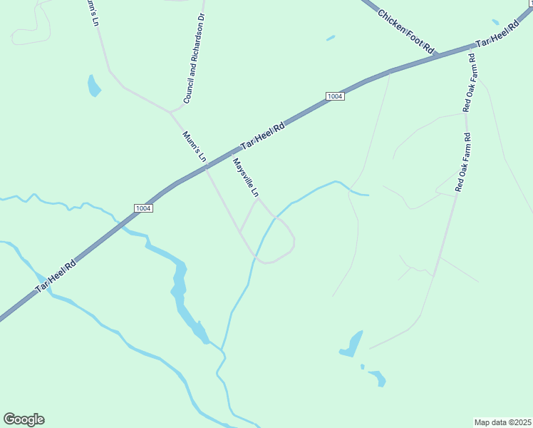map of restaurants, bars, coffee shops, grocery stores, and more near 206 Maysville Lane in Tar Heel