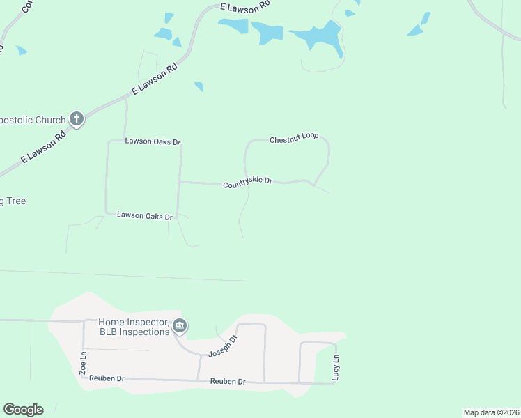 map of restaurants, bars, coffee shops, grocery stores, and more near 2362 Chestnut Loop in Little Rock