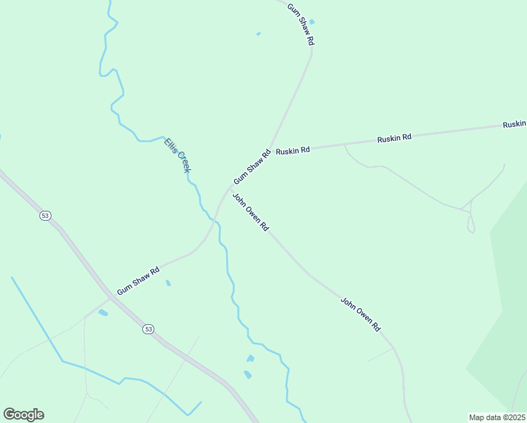map of restaurants, bars, coffee shops, grocery stores, and more near 139 John Owen Road in White Oak