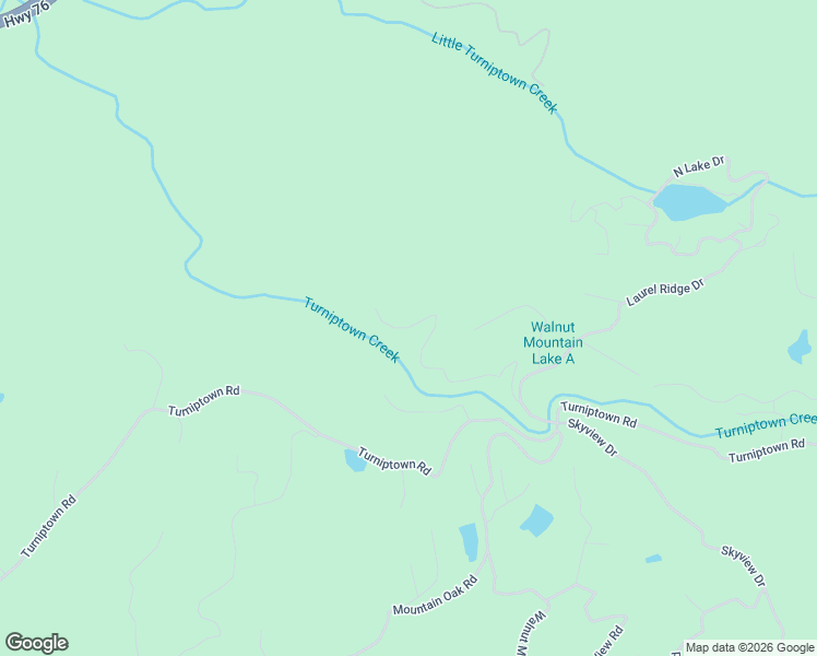 map of restaurants, bars, coffee shops, grocery stores, and more near Goldmine Drive in Ellijay