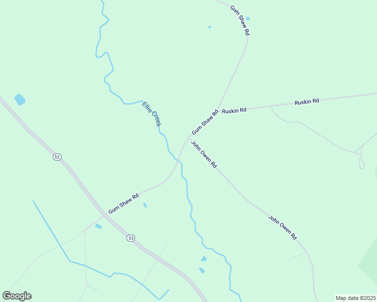 map of restaurants, bars, coffee shops, grocery stores, and more near 12 John Owen Road in White Oak