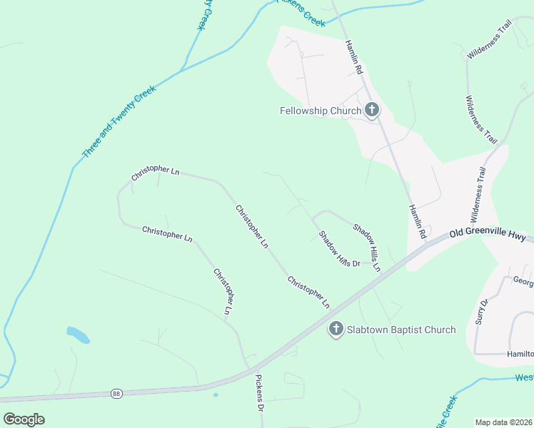 map of restaurants, bars, coffee shops, grocery stores, and more near 1200 Christopher Lane in Liberty