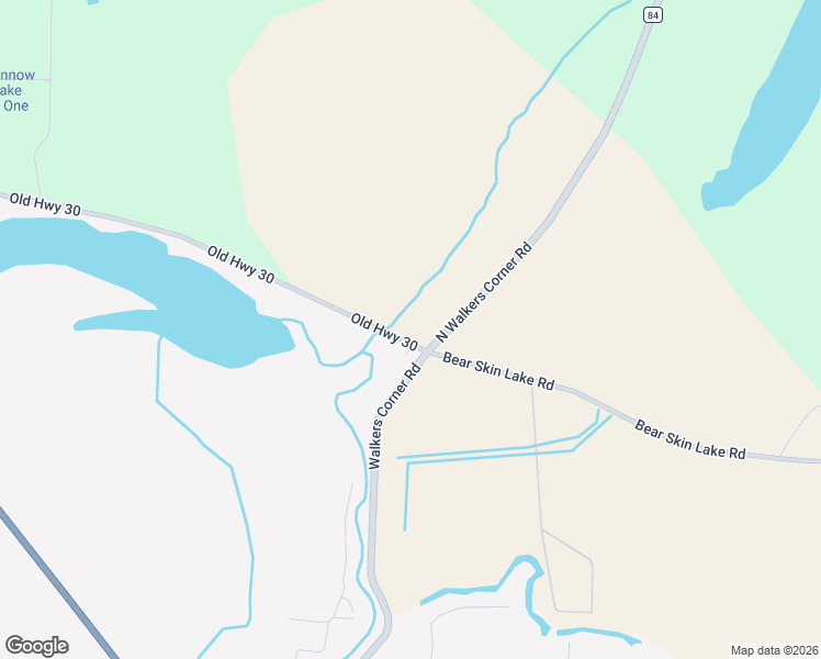 map of restaurants, bars, coffee shops, grocery stores, and more near 15803 Old Highway 30 in Scott