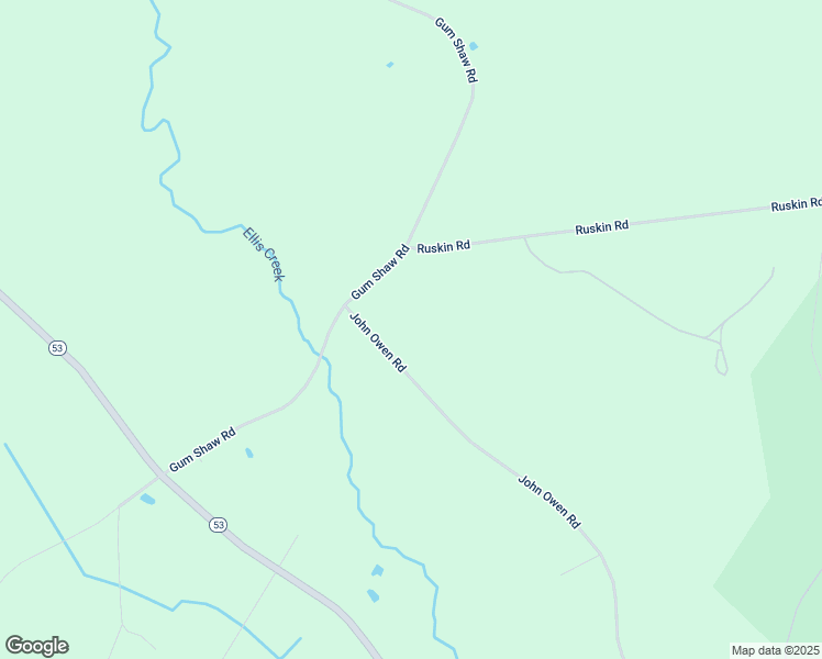 map of restaurants, bars, coffee shops, grocery stores, and more near 139 John Owen Road in White Oak