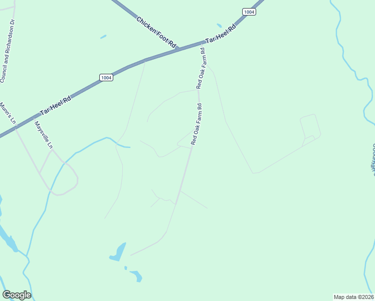 map of restaurants, bars, coffee shops, grocery stores, and more near L&J Drive in Tar Heel