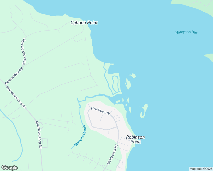 map of restaurants, bars, coffee shops, grocery stores, and more near 419 South Plantation Lane in Swansboro