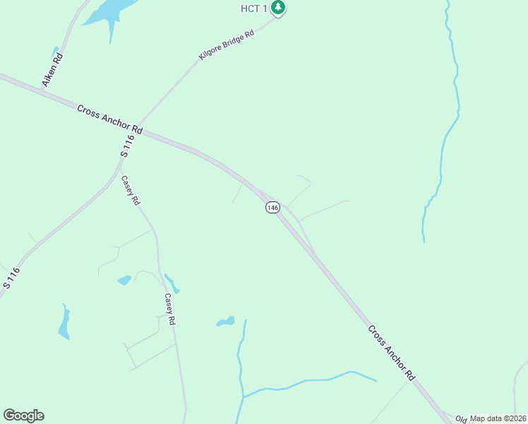 map of restaurants, bars, coffee shops, grocery stores, and more near 115 State Road S-42-2789 in Woodruff