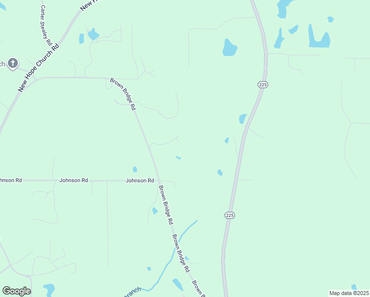 map of restaurants, bars, coffee shops, grocery stores, and more near 897 Brown Bridge Road in Chatsworth