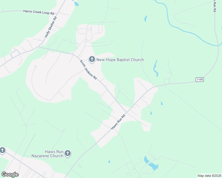 map of restaurants, bars, coffee shops, grocery stores, and more near 148 Scott-Jenkins Road in Jacksonville