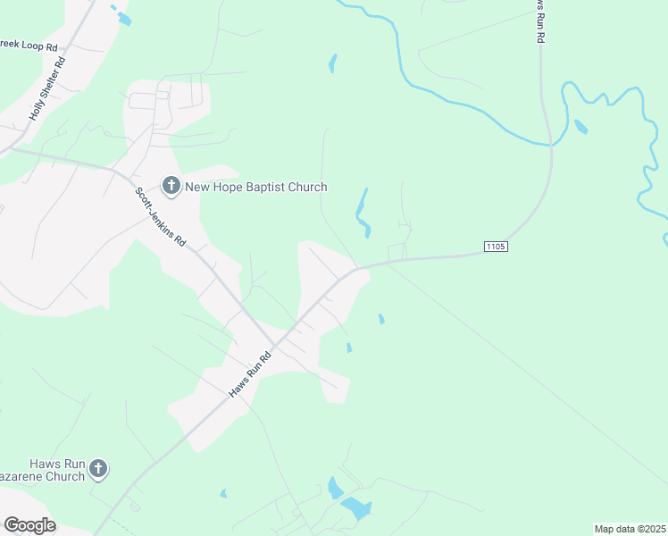 map of restaurants, bars, coffee shops, grocery stores, and more near 586 Haws Run Road in Jacksonville