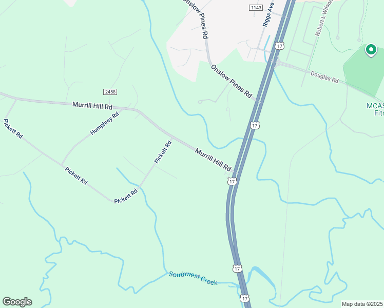 map of restaurants, bars, coffee shops, grocery stores, and more near 1145 Murrill Hill Road in Jacksonville