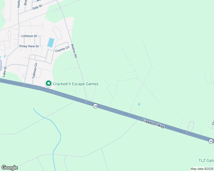 map of restaurants, bars, coffee shops, grocery stores, and more near 451 Sullivan Loop Road in Jacksonville