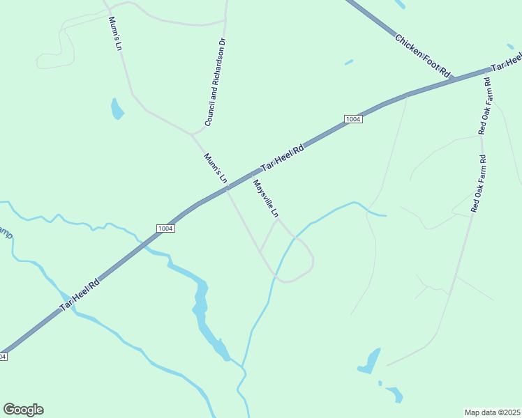 map of restaurants, bars, coffee shops, grocery stores, and more near 90 Maysville Lane in Tar Heel