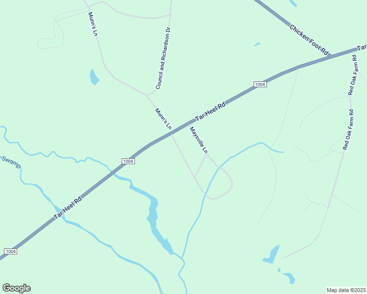 map of restaurants, bars, coffee shops, grocery stores, and more near 812 Maysville Lane in Tar Heel