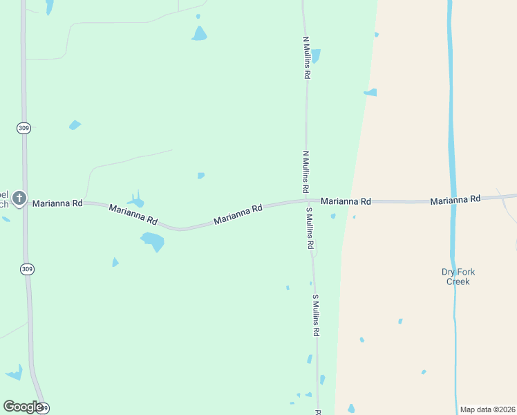 map of restaurants, bars, coffee shops, grocery stores, and more near 5819 Marianna Road in Holly Springs