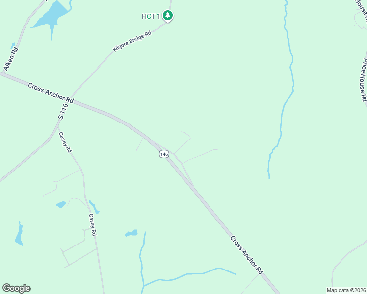 map of restaurants, bars, coffee shops, grocery stores, and more near 160 Roddy Road in Woodruff