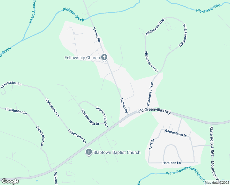 map of restaurants, bars, coffee shops, grocery stores, and more near 205 Hamlin Road in Liberty