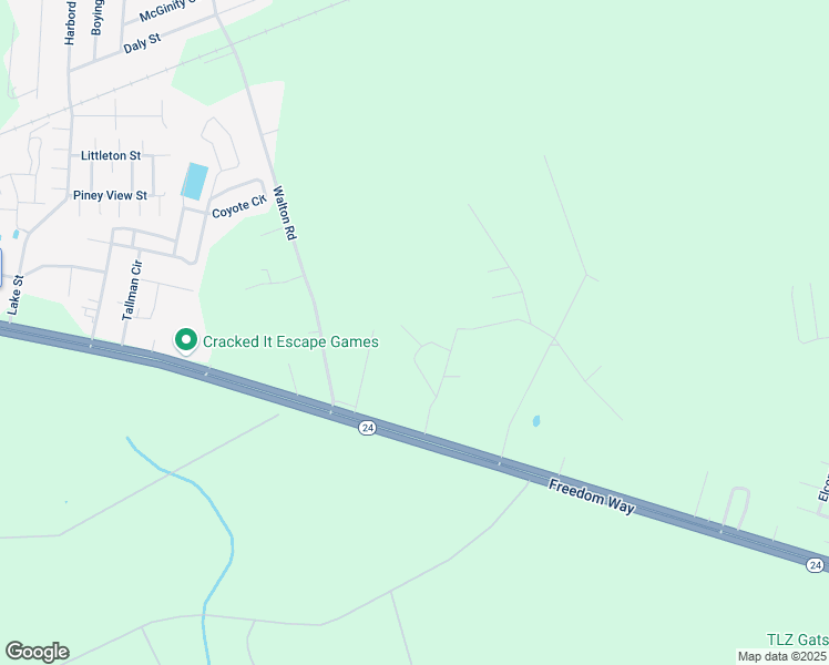 map of restaurants, bars, coffee shops, grocery stores, and more near 451 Sullivan Loop Road in Jacksonville